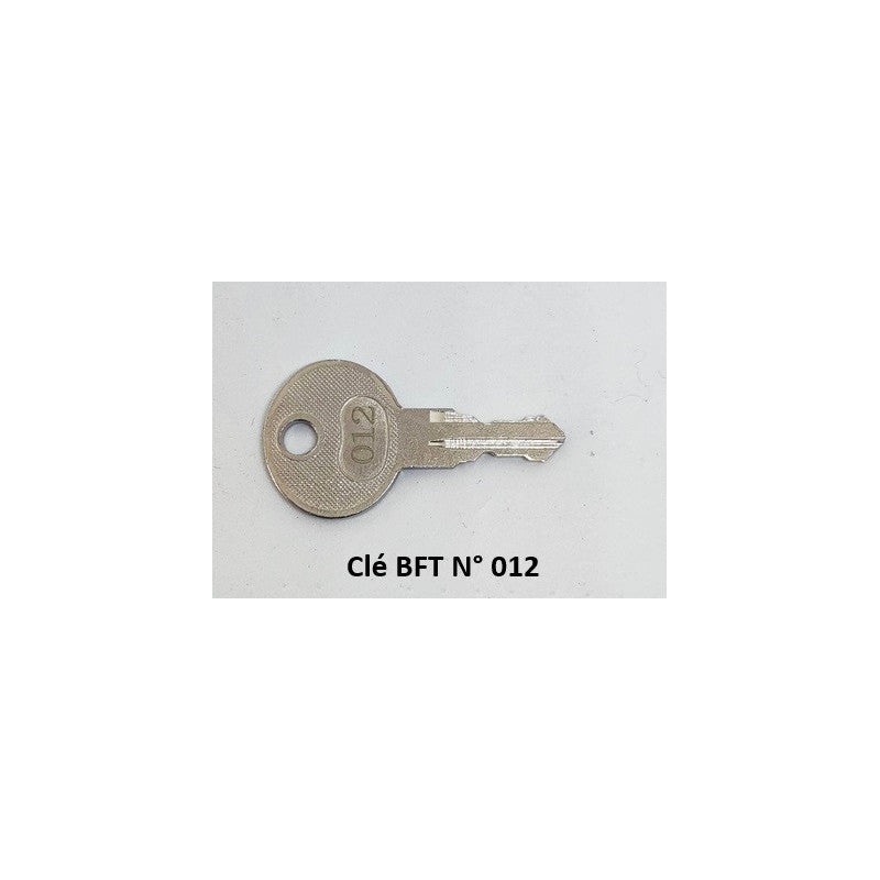 BFT 012 clé de déverrouillage