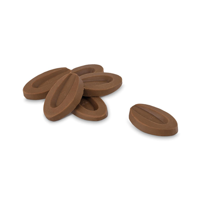 Valrhona Fève de chocolat au lait 36 % Caramelia 3 kg