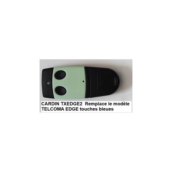 Télécommande Cardin TELCOMA CARDIN EDGE 2 TOUCHES BLEUES