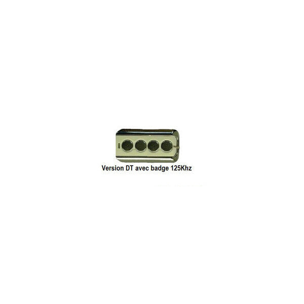 Télécommande PRASTEL SLIM4E-DT 433,92 MHz – double technologie radio + proximité