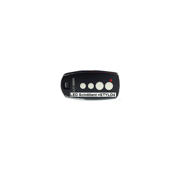 Télécommande KING GATE STYLO4 433 Mhz 4 touches