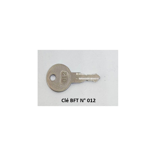BFT 012 clé de déverrouillage
