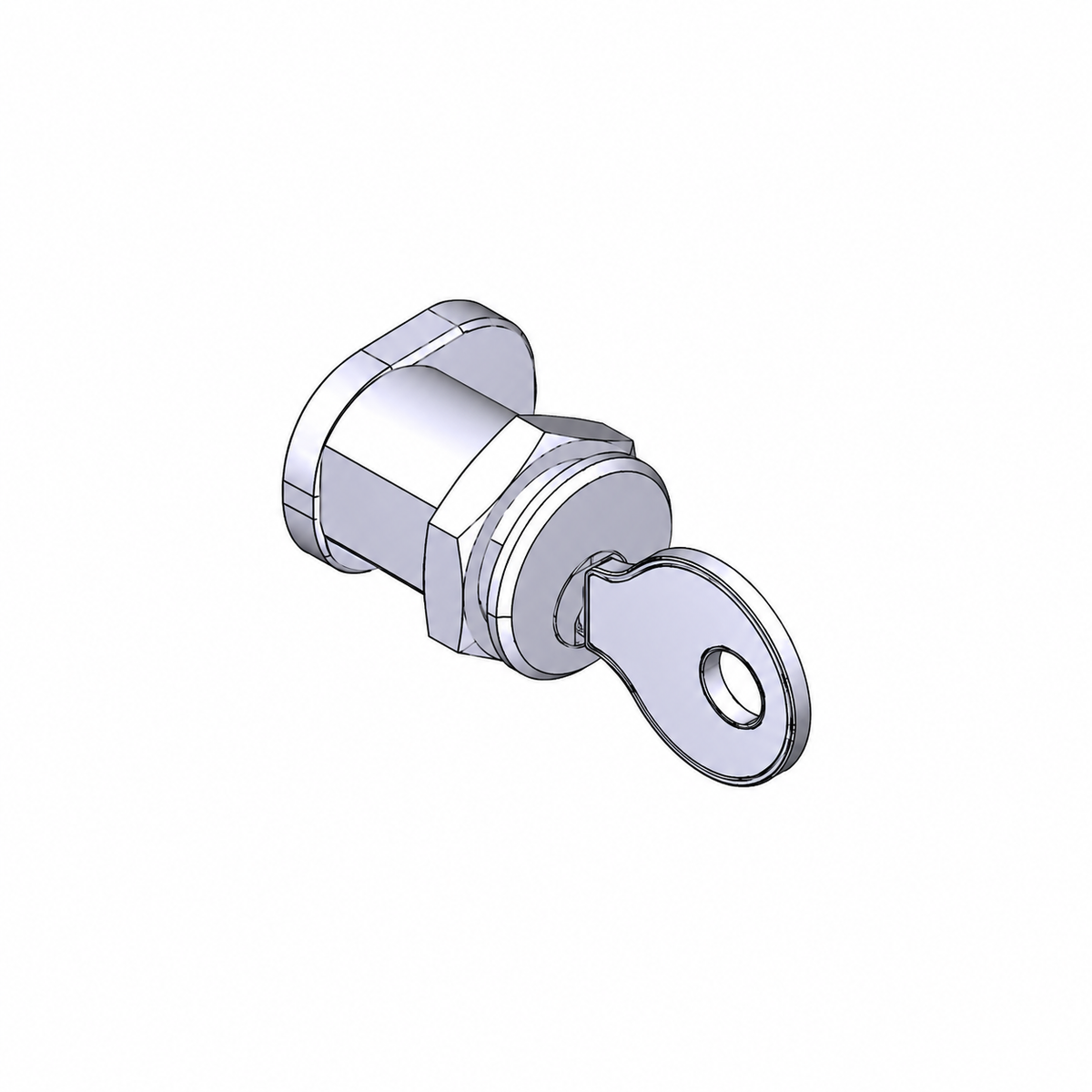 Cylindre de serrure CAME 119RIBX042 pour sélecteur BX-243