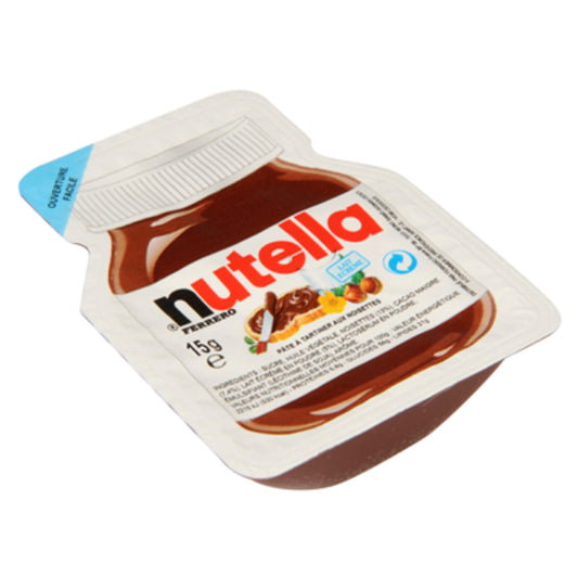 Nutella Pâte à tartiner aux noisettes barquette 15 g