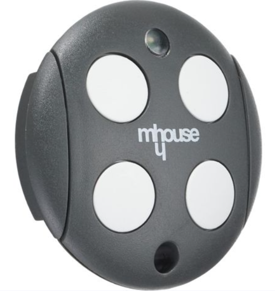 Télécommande Mhouse GTX4 – 4 touches 433 MHz