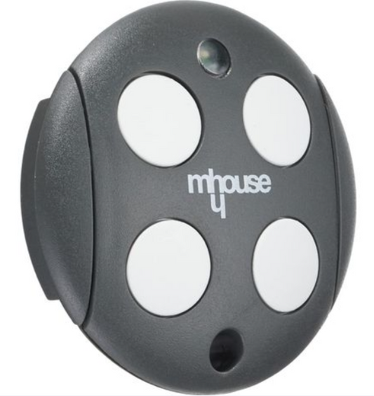 Télécommande Mhouse GTX4 – 4 touches 433 MHz