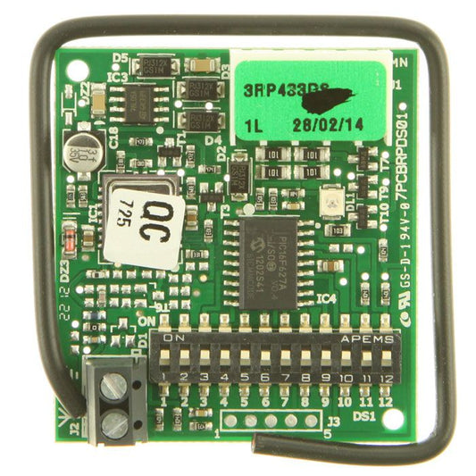 Récepteur radio ADYX RE1C RP433DS 433,92 MHz